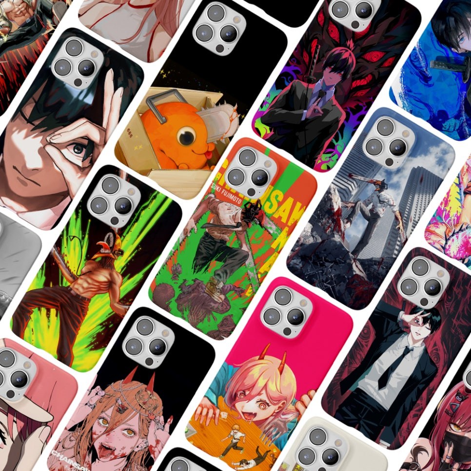 전기종 체인소맨 하드 케이스 A24 A32 A33 A35 와이드6 와이드7 버디2 버디3 점프2 퀀텀3 퀀텀4 12,600원