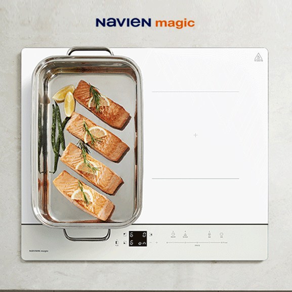 [1등급에너지효율] 경동나비엔 나비엔매직 듀오존 All 화이트 인덕션 3구 ERI-3423AF 타공560X480 319,000원