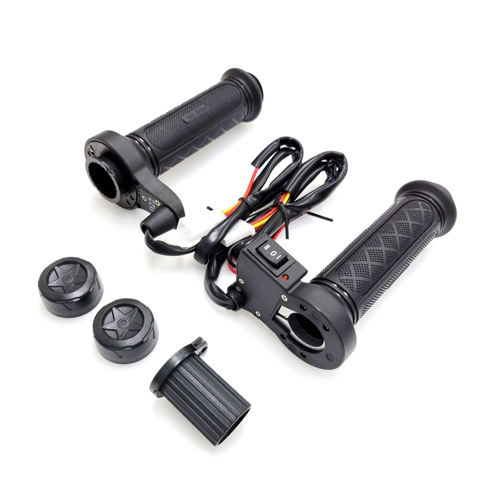 오토바이 열선그립 열선핸들 22파이 전파인증필 겨울 핫그립 방한, 블랙, 1세트 16,900원