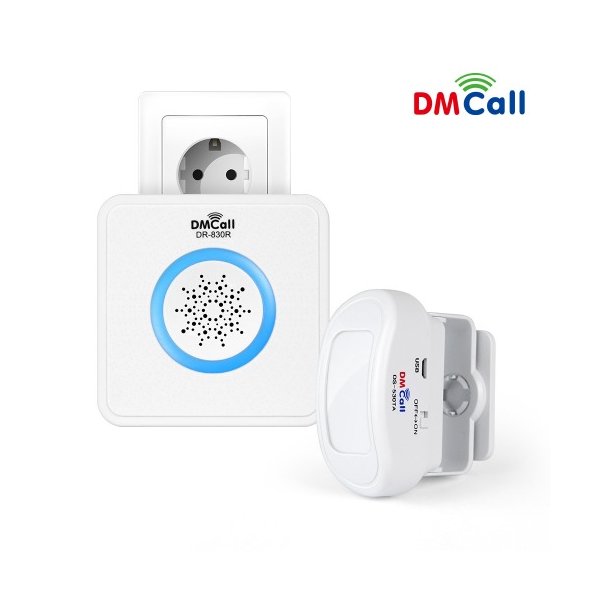 디엠콜 DS-835RT 콘센트형 중단거리 무선 센서 차임벨 31,000원