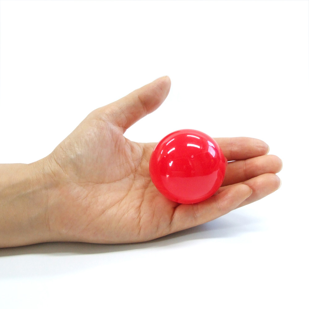 불투명빨강 5cm 100개입 둥근캡슐 빈캡슐 추첨볼 뽑기, 1개 18,000원