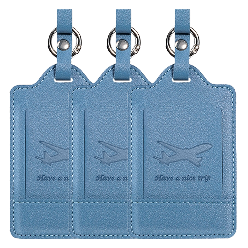 벨리안 튼튼한 여행용 캐리어 골프백 가죽 네임택 3p 5,450원