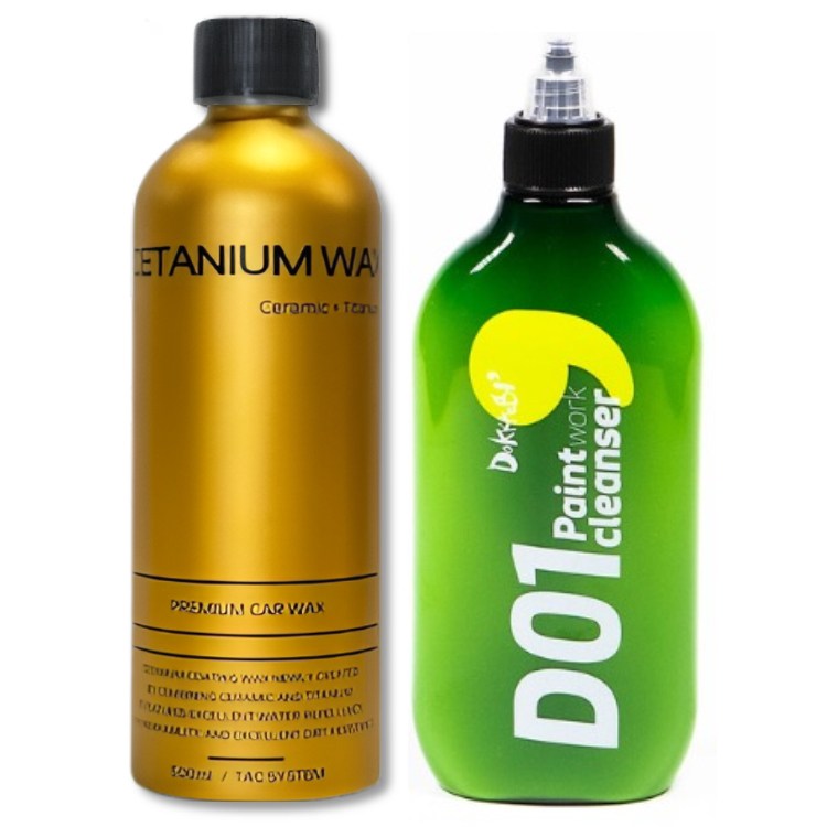 도깨비 D01 페인트클렌져 300g + TAC시스템 세타늄 물왁스 500ml 세트, 1세트 30,000원