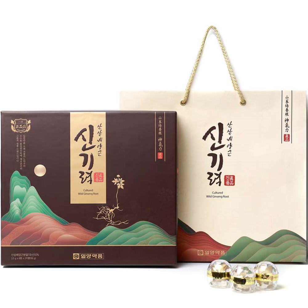 일양약품 산삼배양근 신기력 건강환 16p + 쇼핑백, 56g, 1개 43,500원