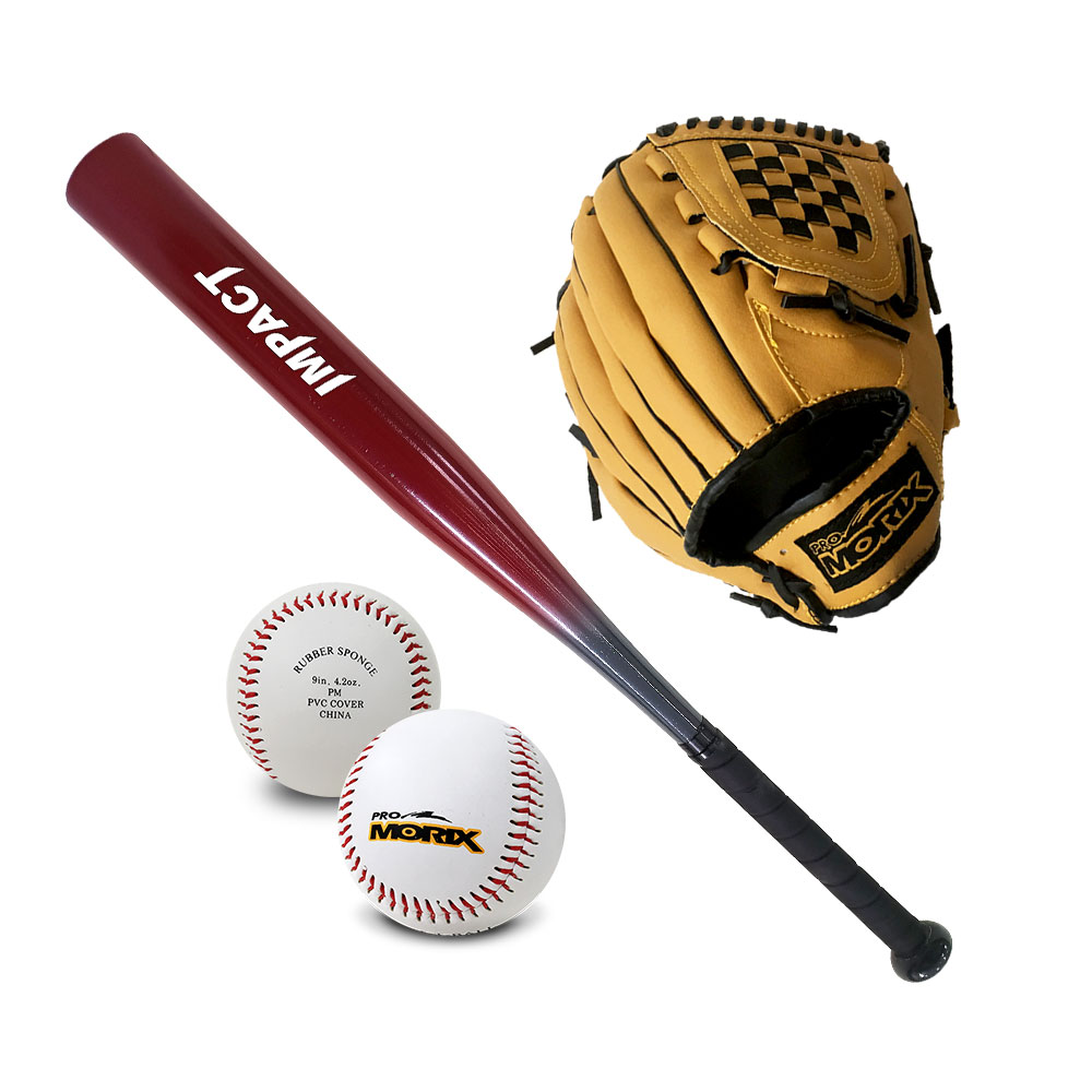 임팩트 주니어 야구세트 야구배트28+우투10.5+야구공 2개 44,900원