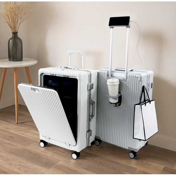 [블랑블랙] (비밀특가)독일 베르만 투어랩 앞포켓 스마트 여행용 기내용 수하물 20인치(56cm) 캐리어 224,100원