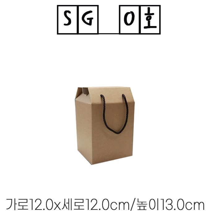 HHmall 선물박스_다용도SG0호(다용도상자 SG0호), 100개, 크라프트 90,000원