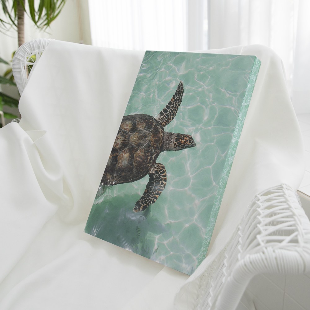 풍수 돈들어오는 황금 거북이 장수 재물 출세 캔버스 인테리어 액자, 06 에메랄드 거북이 1 125,900원