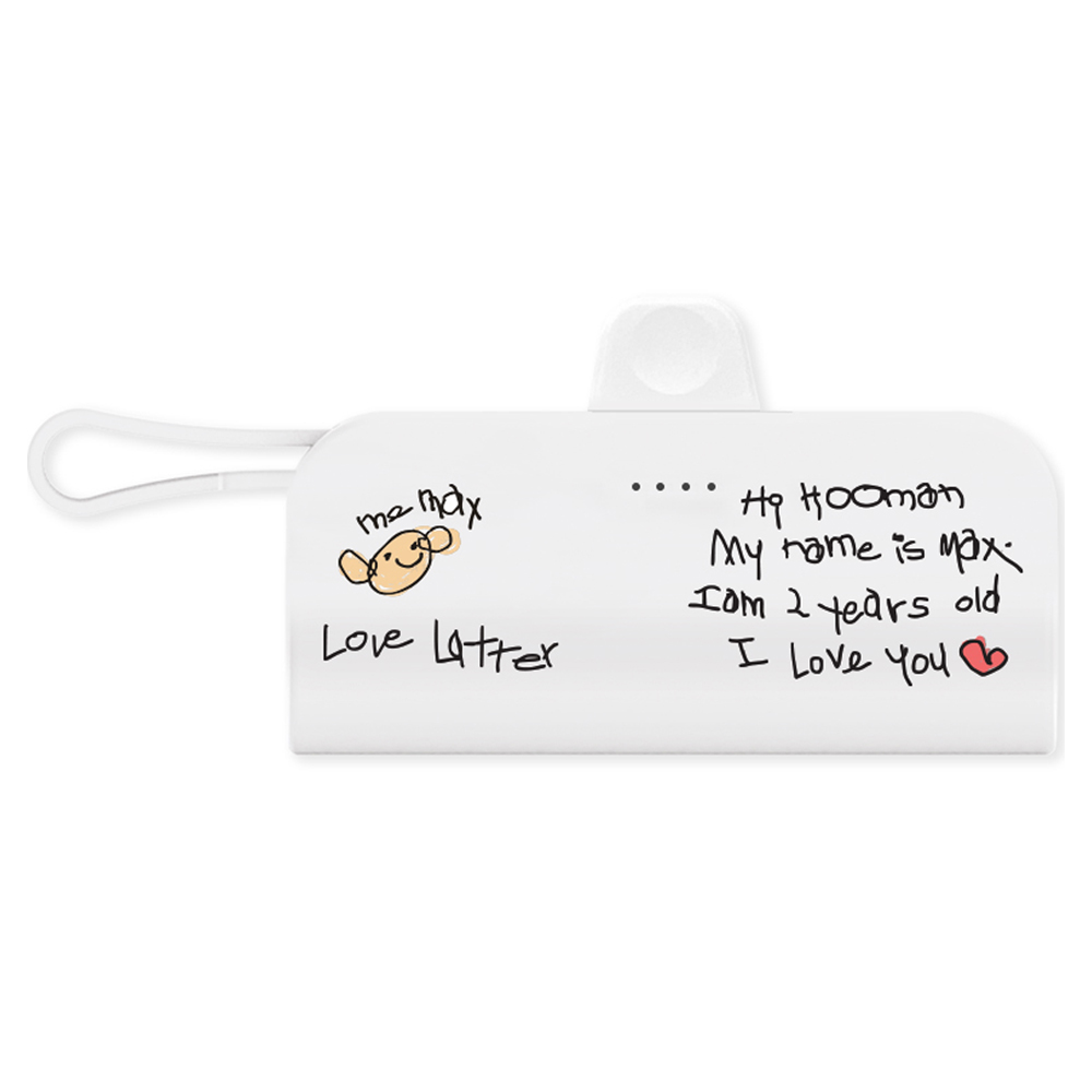 웨이브스튜디오 레오와 맥스 도킹 보조배터리 5000mAh 8핀 + C타입 케이블, 맥스의 편지, 단일상품 11,970원