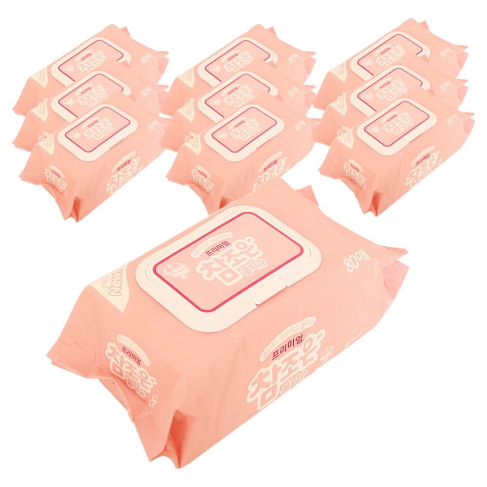 산도깨비 참조은 물티슈 캡형, 35g, 80매입, 10개 18,620원