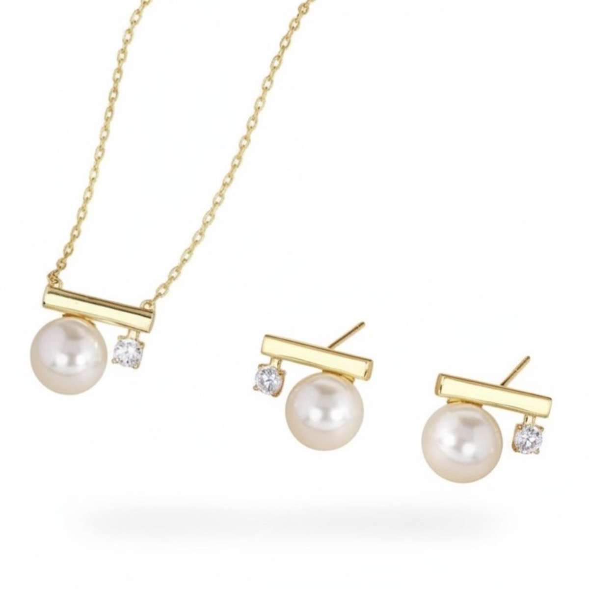 리즈타라 925 실버 헤라 8mm 진주 목걸이&귀걸이 세트 / 여성 순은 목걸이 귀걸이 선물 추천 79,800원