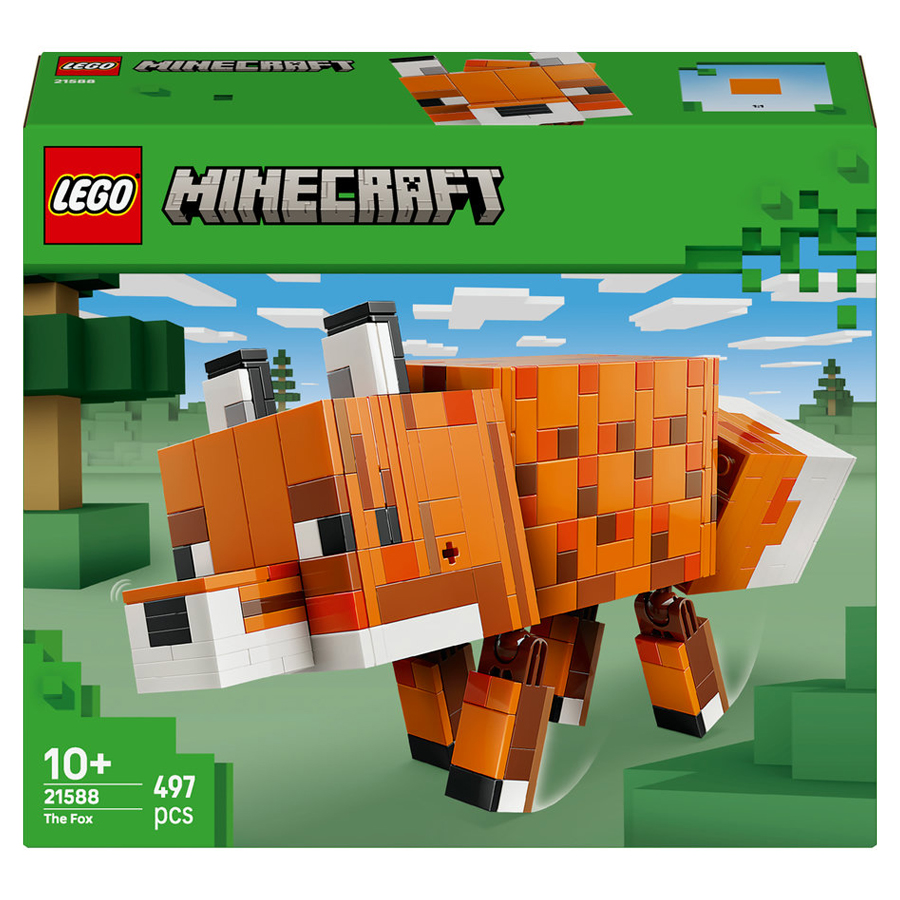 레고 마인크래프트 여우 21588, 혼합색상, 1개 58,370원