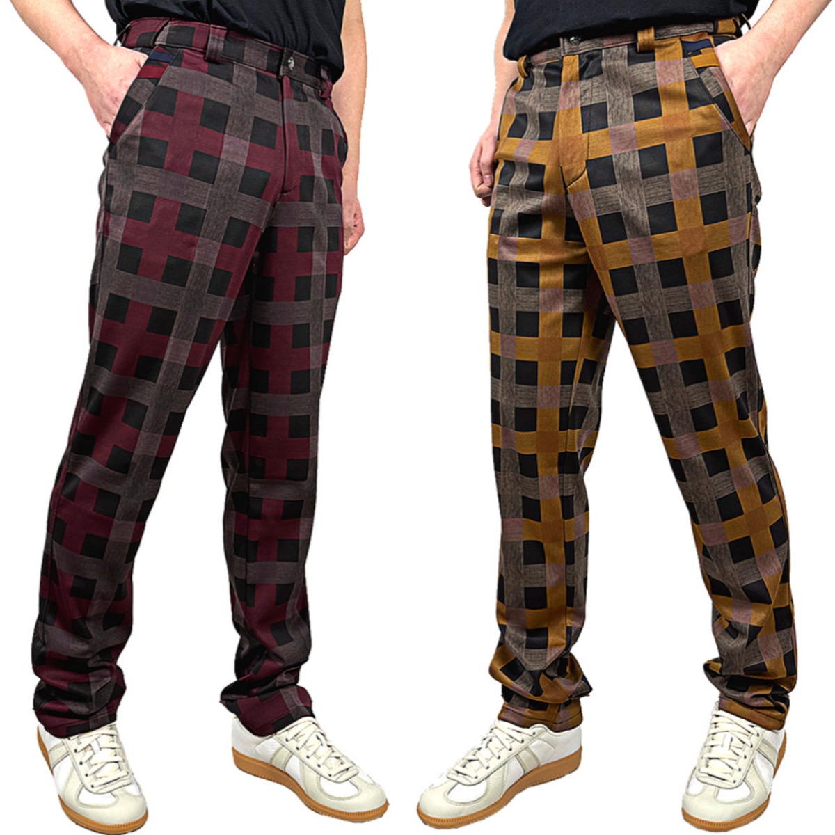 봄 가을 체크 골프바지 RPA 허리편한 골프웨어 아빠 중년 남성 바지 일자핏 스판 79,900원