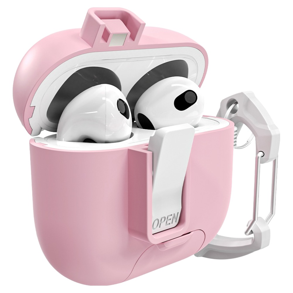 아이몰 분실방지 핸드폰 거치 맥세이프 도어락 케이스, 핑크, 1개, 에어팟4 12,900원