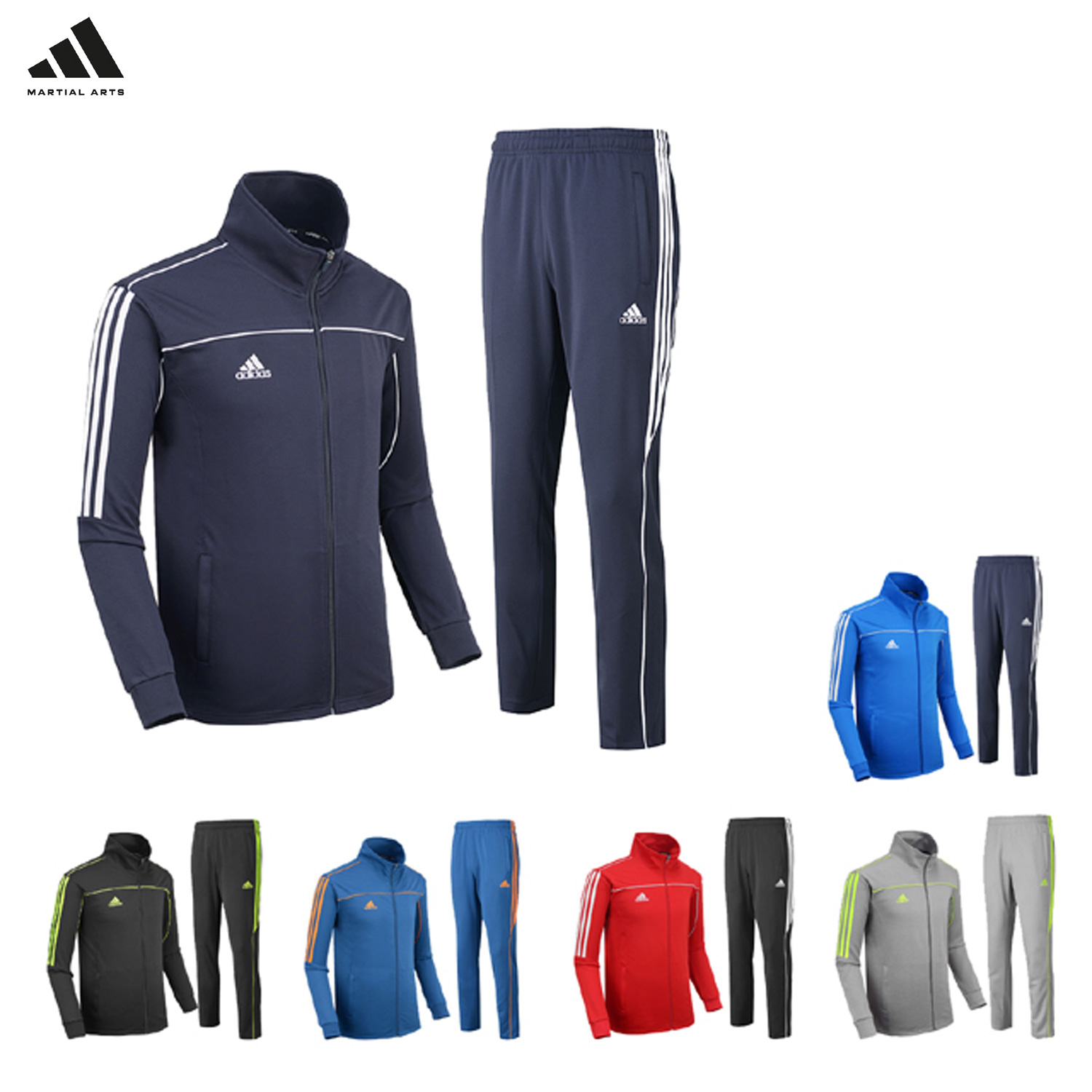 아디다스 컴뱃스포츠 마샬아츠 트레이닝복 세트 TR40 + 스티커 139,000원