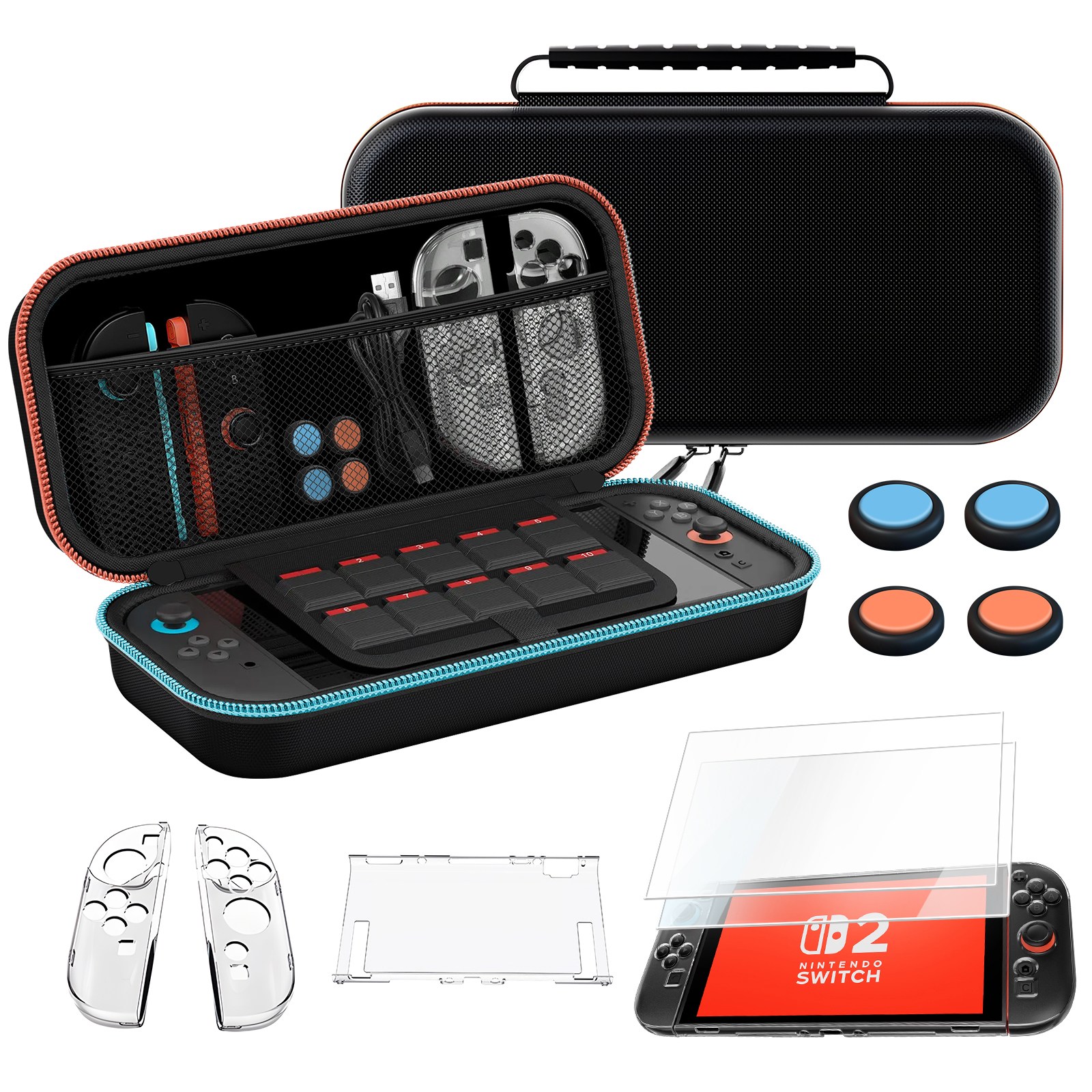 닌텐도 스위치2세대 휴대용 파우치 수납 케이스 토트백 10종 세트 14,500원