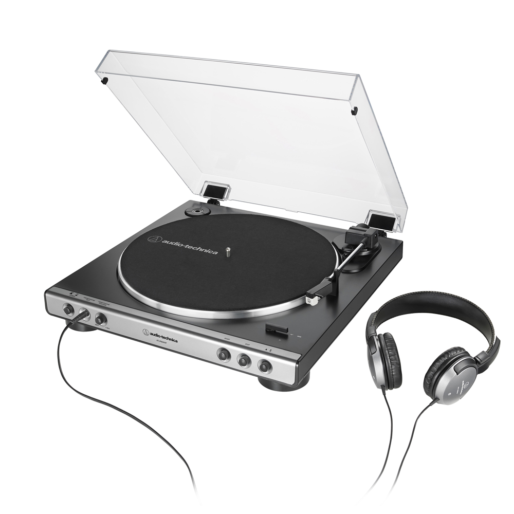 오디오테크니카 입문형 자동 벨트 드라이브 턴테이블 + 헤드폰 세트 249,000원