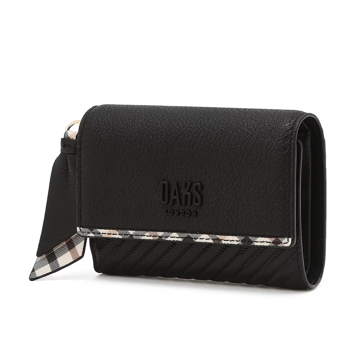 닥스 DAKS DCWA6E222BK [BUCKINGHAM] 버킹엄 블랙 소가죽 3단 반지갑 172,300원