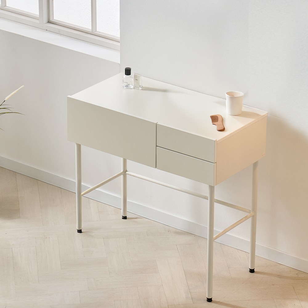 세이지홈 탑벨라 800 화장대 콘솔 테이블 국내제작, 아이보리화이트 131,250원