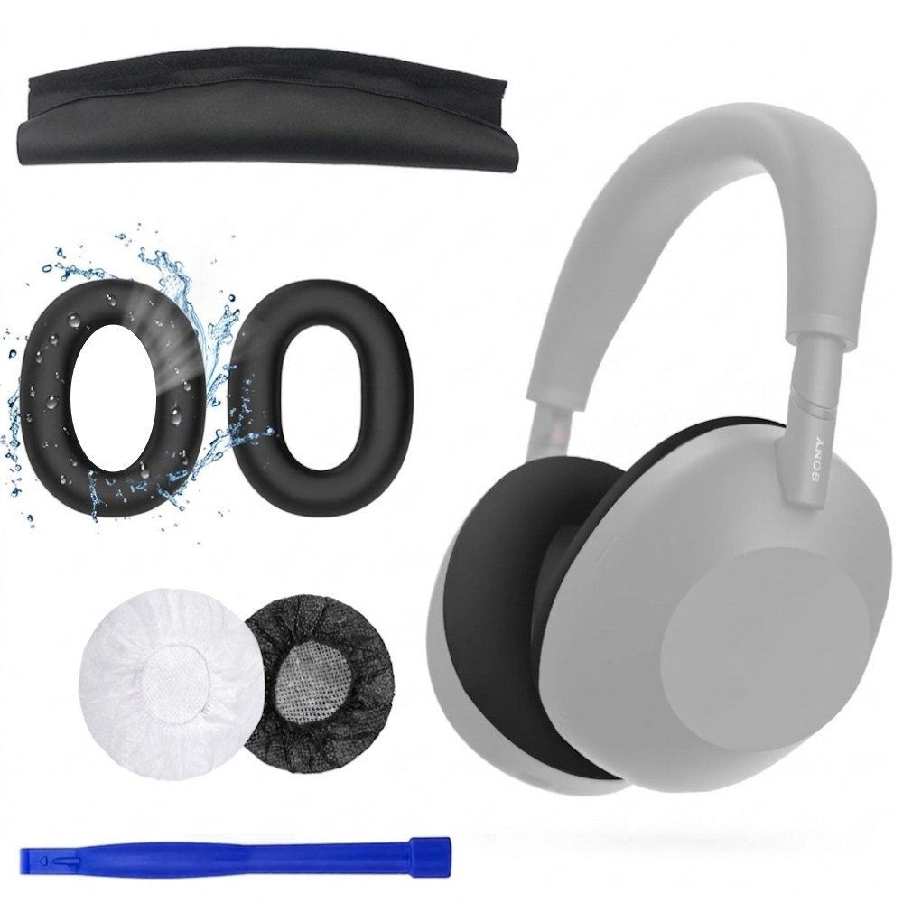 호환 김가루방지 실리콘 소니 WH-1000XM6 마크6 이어패드 교체용 헤드폰 커버 솜 쿠션 4종 풀세트 39,600원