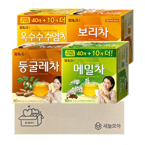 담터차 4종 190T(둥글레차 40+메밀차 50+옥수수수염차 50+보리차 50), 1개 19,800원
