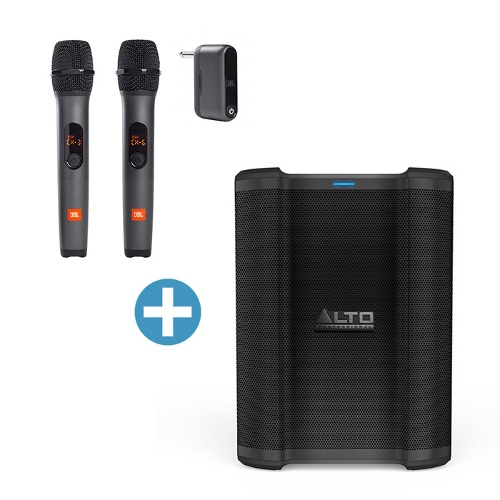ALTO BUSKER+JBL AS3 무선마이크 세트+AS3 전용 블루투스스피커 충전식 앰프내장 스피커 버스킹 전용 700,000원
