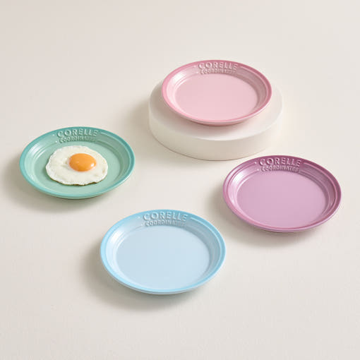 코렐코디네이츠 브리즈스톤 원형접시(소) 4종 세트 68,700원