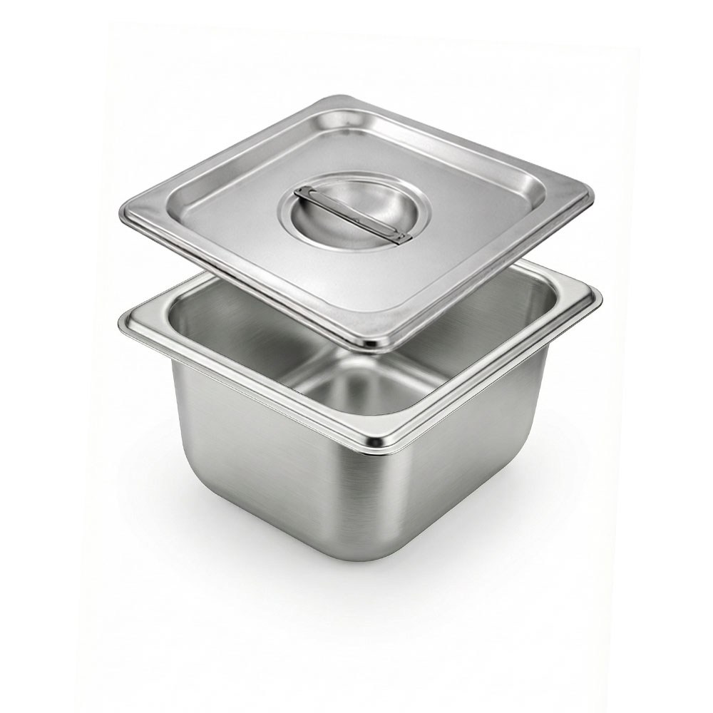 NSF승인 27종(304) 본체+뚜껑 사각 업소용 냉장고 스텐 밧드 바트 세트, 1개 10,040원