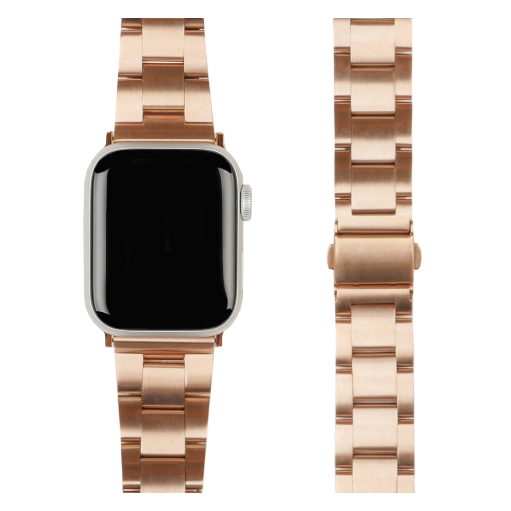 모할랩 애플워치 호환 슬림 클라시 메탈 스트랩, 03 로즈골드 16,990원