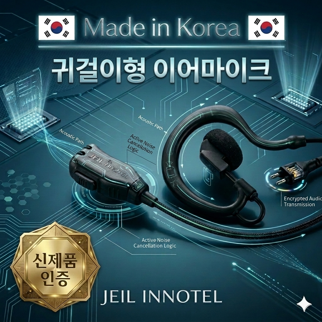 프리미엄 순수국산 무전기 귀걸이형 이어마이크 인이어 JM-305S 제일이노텔 전모델적용, 1, JM-305S 10,000원