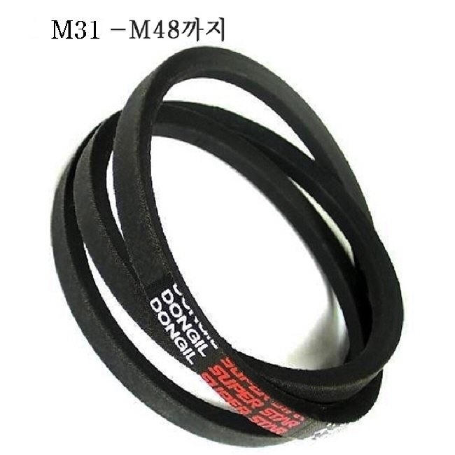 미싱부속나라 공업용미싱 벨트 동일벨트M31-48까지 동일벨트 사이즈선택 3,600원