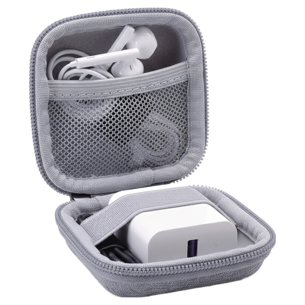 소요샵 이어폰 악세서리 파우치 케이스, 그레이, 1개, 단일상품 10,700원