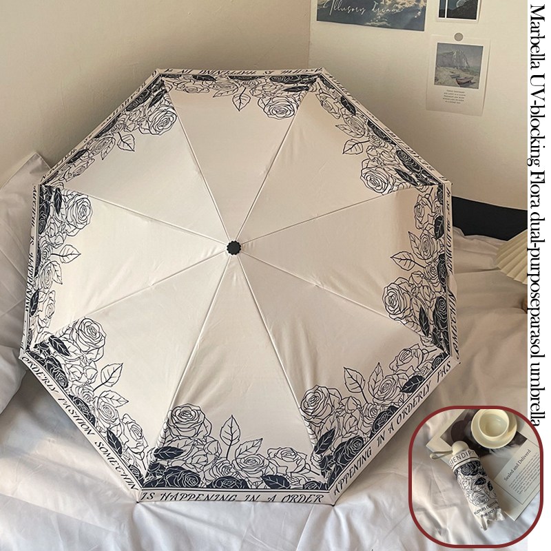 마르벨라 자외선차단 암막 튼튼한 3  단 양산 겸용 우산 44,900원