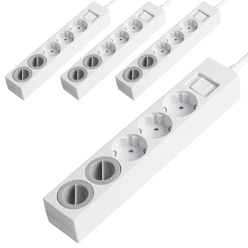 스윗홈 국내생산 과부하차단 절전 멀티탭 5구+안전커버 2p 50,000원