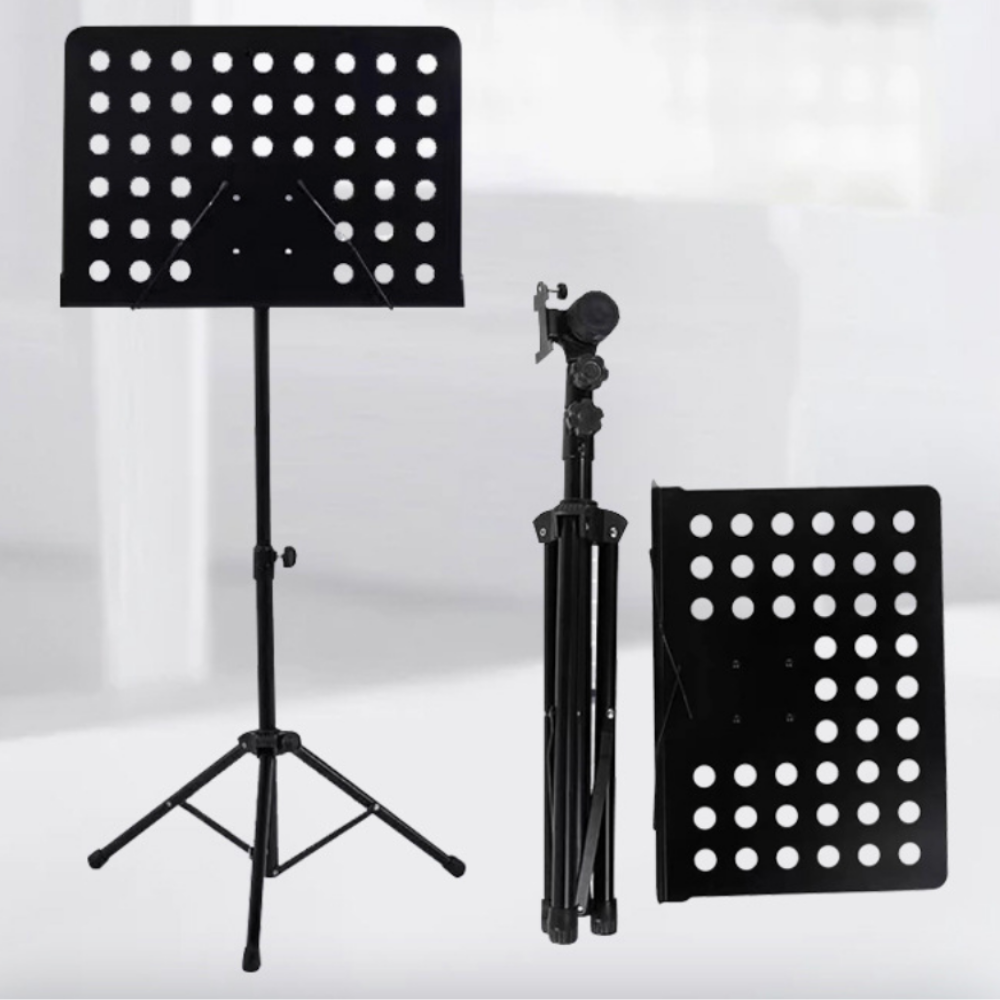 마이홈픽 접이식 높이조절 악보 스탠드, 1개, 블랙 18,000원