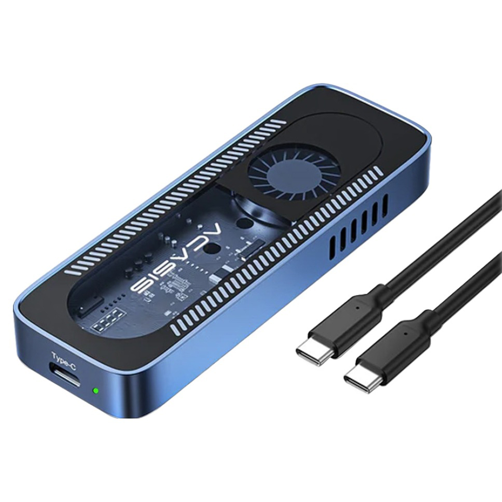 아카시스 USB Tybe-C M.2 NVMe SSD 케이스, EC-6608Air, 1개 31,400원