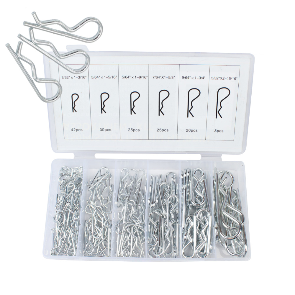 세인티에프 R핀 6종 세트 150pcs 알핀 고정핀 일자핀 코터핀 트랙터핀 분할핀 멈춤핀, 1세트 5,000원