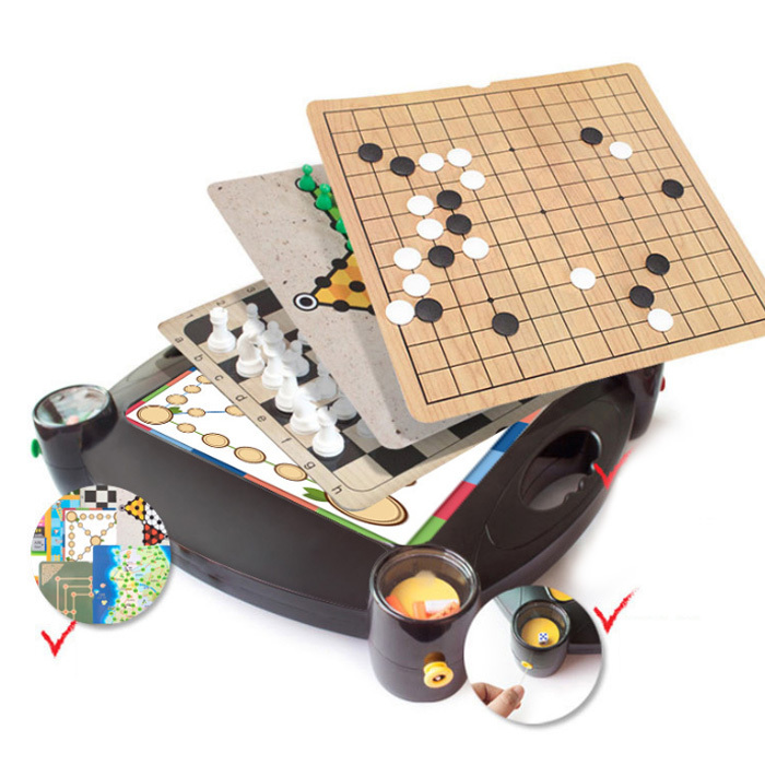 NEW 패밀리킹(12가지 멀티 보드게임_바둑, 오목, 장기, 사다리게임, 체스, 뒤집기, 윷놀이, 체커스, 거위게임, 모리스, 국토대장정, 벌칙게임) 29,800원