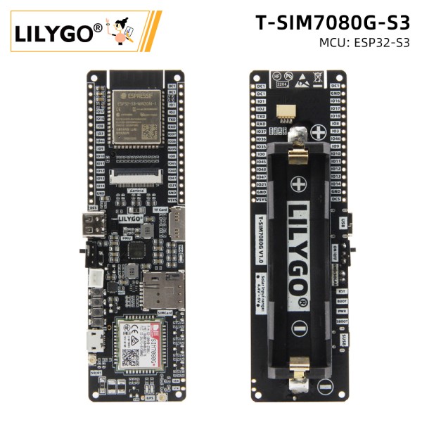 LILYGO® T-SIM7080G-S3 ESP32-S3 SIM7080 개발 보드 지원 Cat-M NB-Iot WIFI 블루투스 5.0 GPS 플래시 16 67,500원