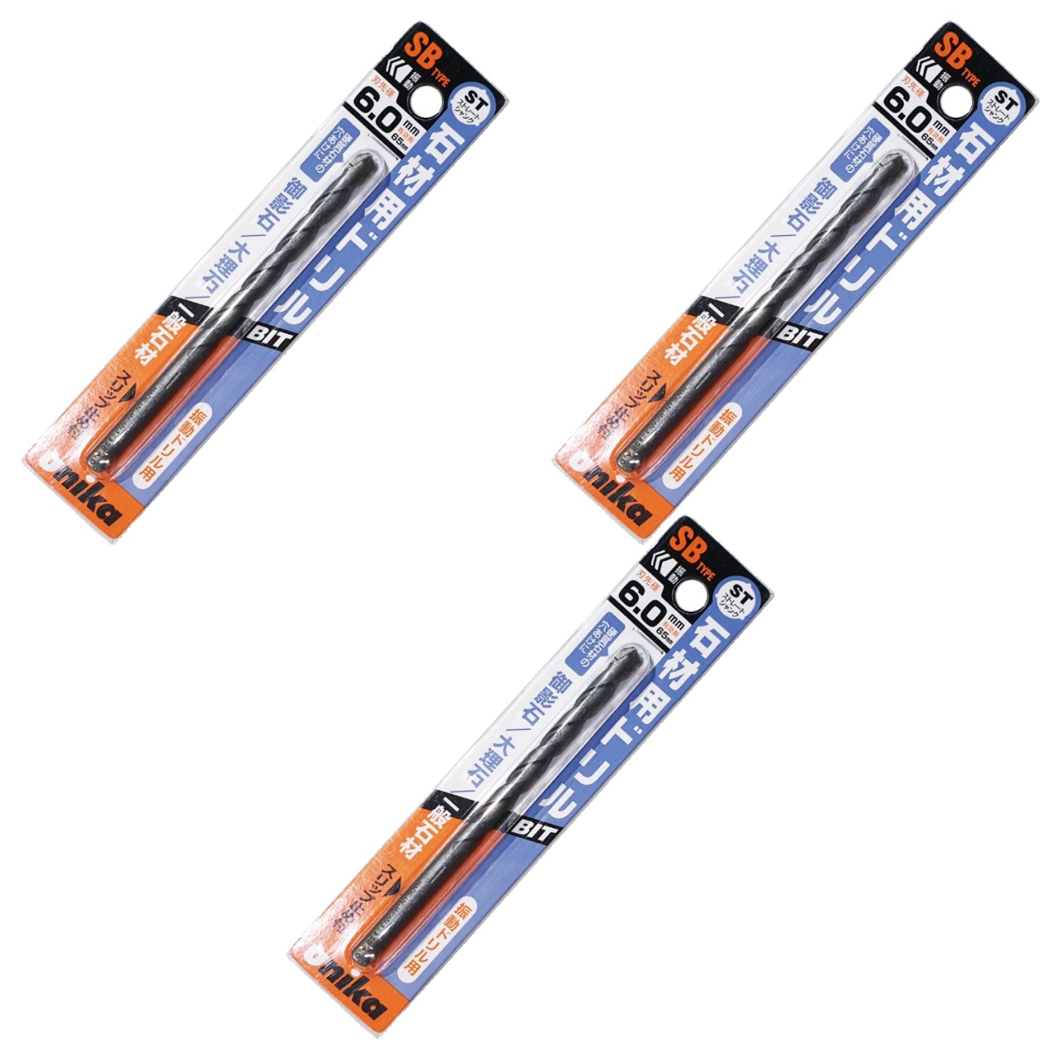 유니카 대리석 전용 드릴 SB-6.0, 3개 14,430원