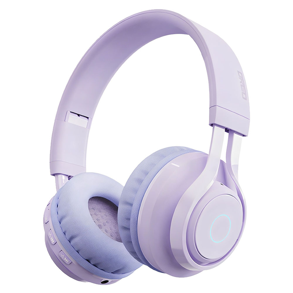 디알고 어린이안전 청력보호 키즈 유무선 블루투스 6.0 LED 헤드폰, DRGO-BH07C, 퍼플, 9시간, 멀티단자, 퍼플, DRGO-BH07C 20,800원