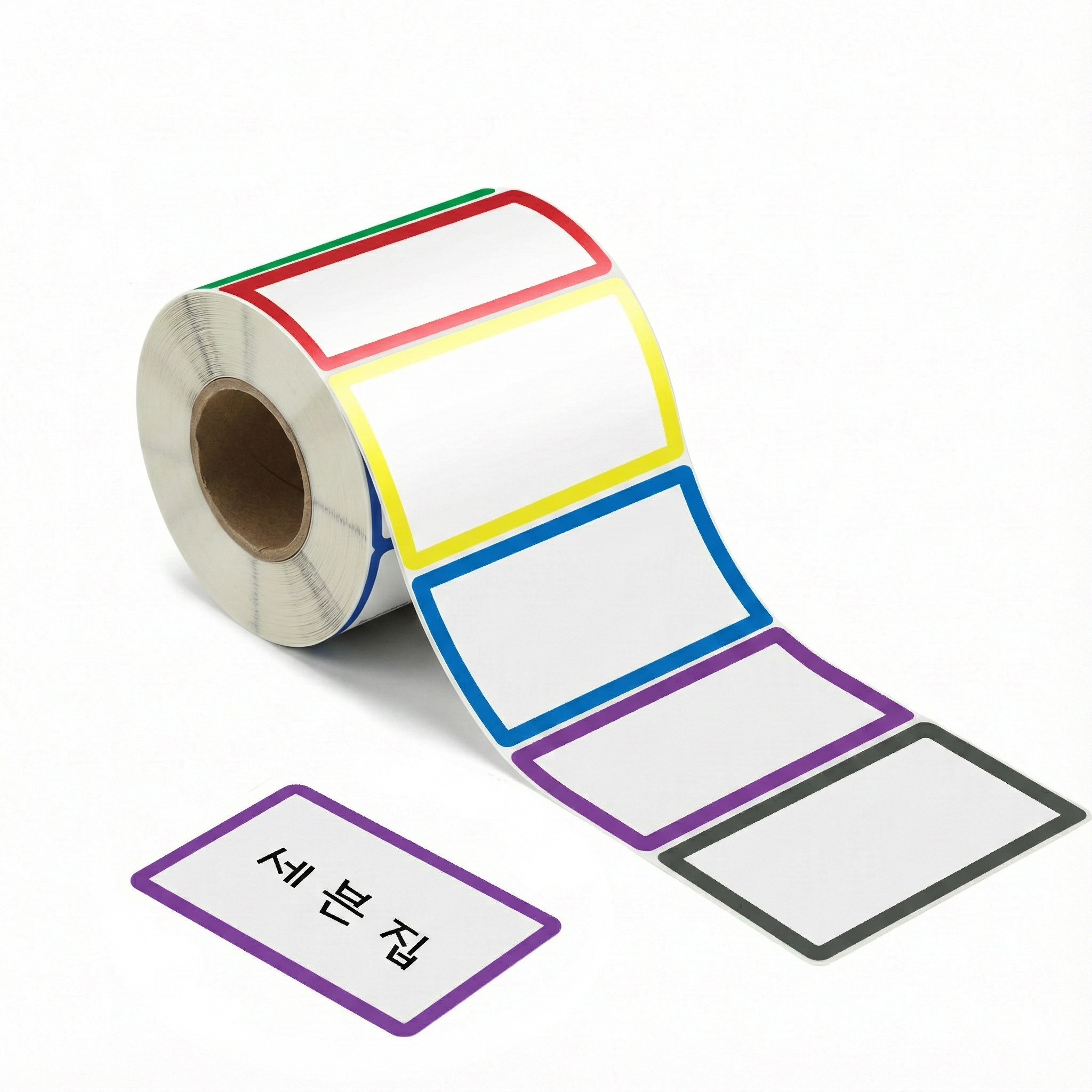 세븐집 라벨스티커 견출지 롤타입 5,200원