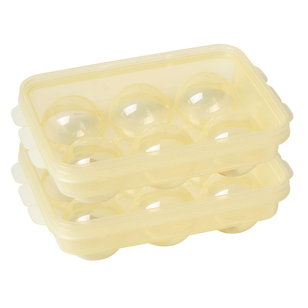 나누담 하이볼 아이스볼 얼음트레이 6cm 왕 얼음틀 6구, 라이트옐로우, 2개 9,700원