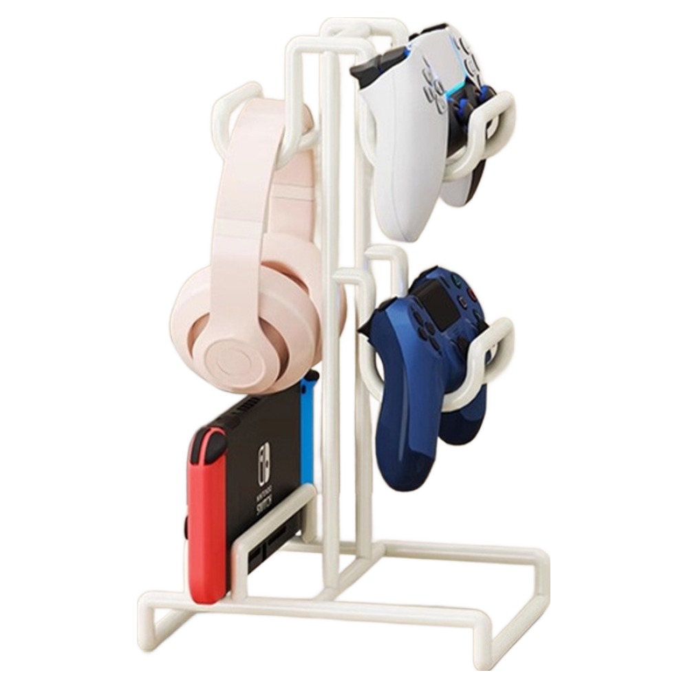 알럽홈 게임 컨트롤러 헤드폰 거치대 다용도 스탠딩 선반 M, WHITE, 1개, L261-0038WM 14,900원