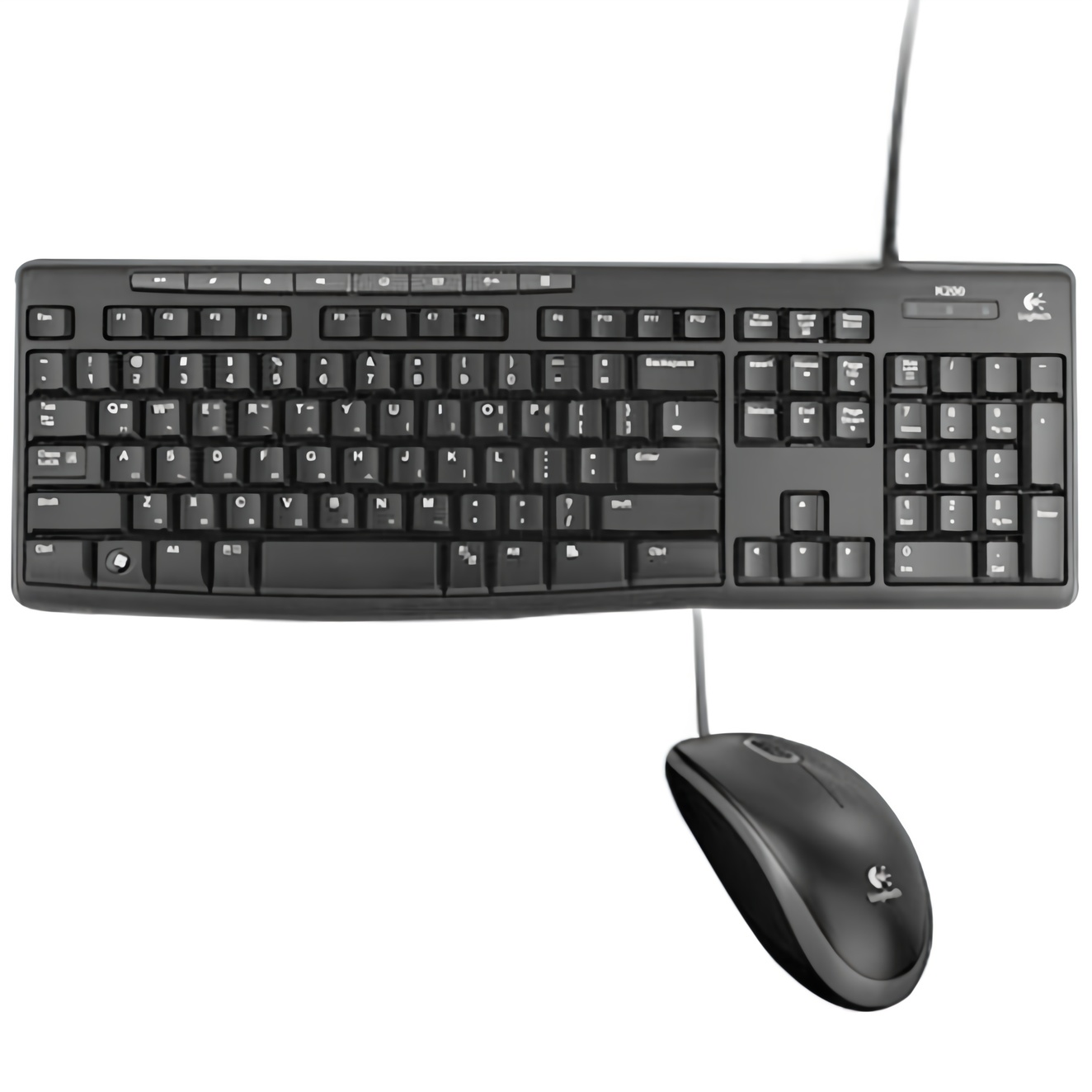 로지텍 데스크탑 유선 키보드 + 유선 마우스 세트 MK200 NEW 20,500원