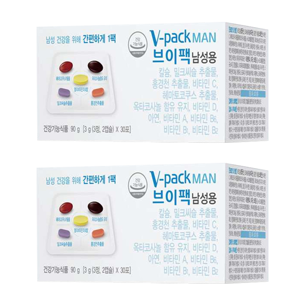 브이팩 남성용 멀티비타민, 90g, 2개 68,000원