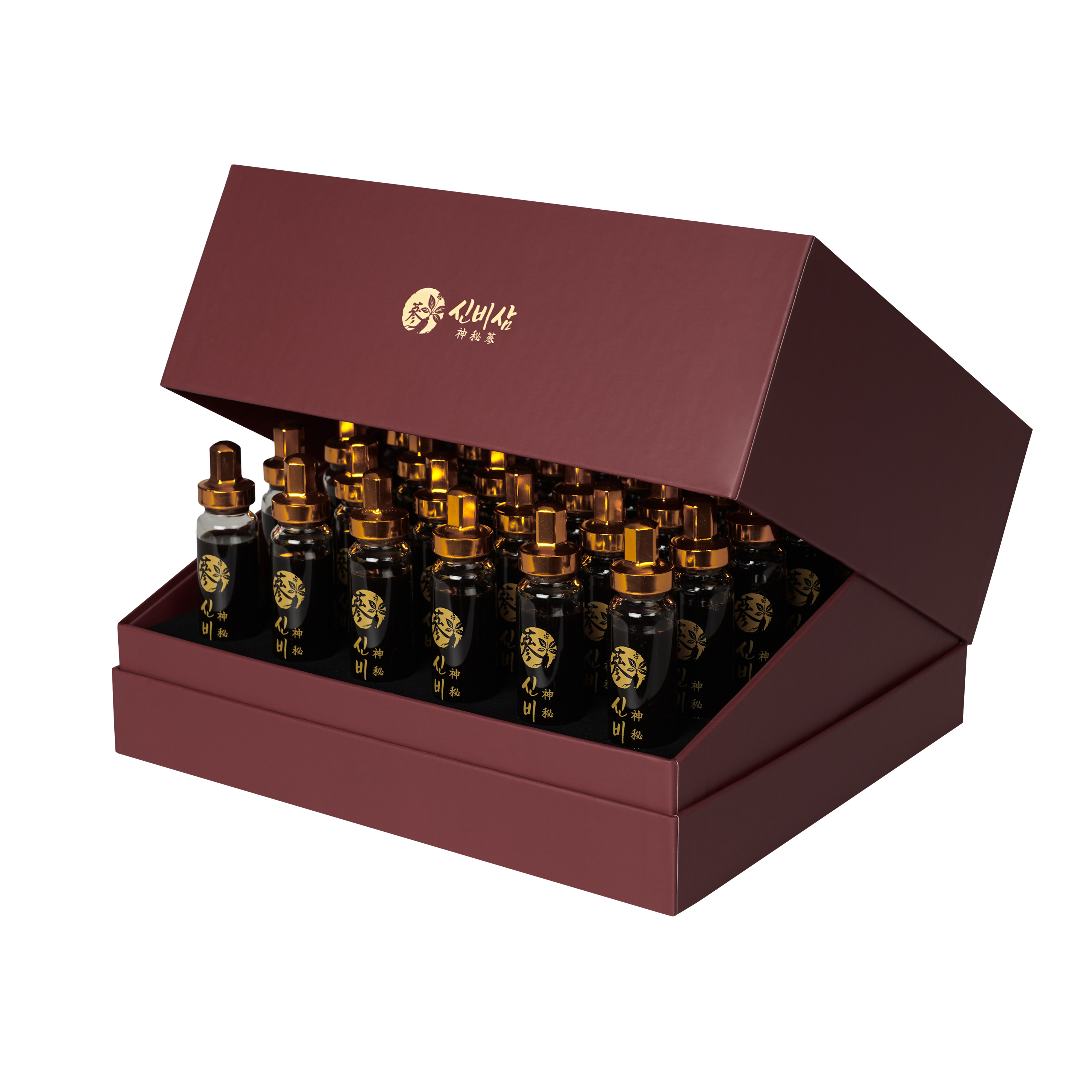 [초고농축 산삼배양근] 신비삼 산삼배양근 120년근 천종산삼을 그대로. 압도적인 사포닌 함량 125mg, 1세트, 600ml 198,000원