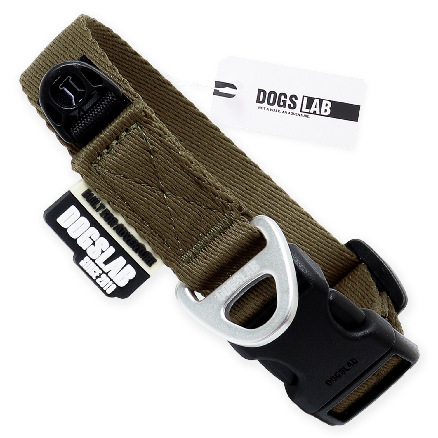 독스랩 강아지 목줄 클래식, 1개, 밀리터리 올리브 15,900원