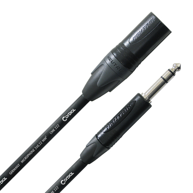 코디얼 CPM 뉴트릭 XLR(수)-TRS 스피커 마이크케이블 1.5m 37,000원