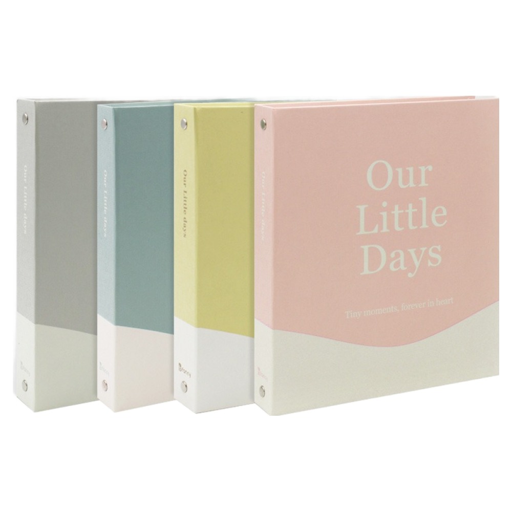 비팬시 리틀데이즈 4 x 6 포토 포켓 사진앨범 4종세트, 옐로우, 핑크, 민트, 그레이, 40매 23,100원